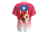 Puerto Rico la Isla del Encanto Jersey Pink