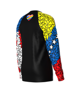 Puerto Rico y Venezuela Un Encuentro de Culturas Jersey Full Print de Sublimación