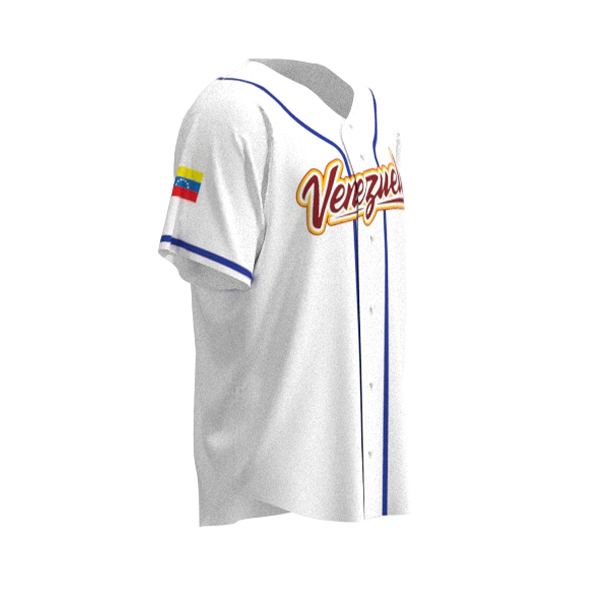 Venezuela Baseball 2026 Jersey clasico mundial Blanca