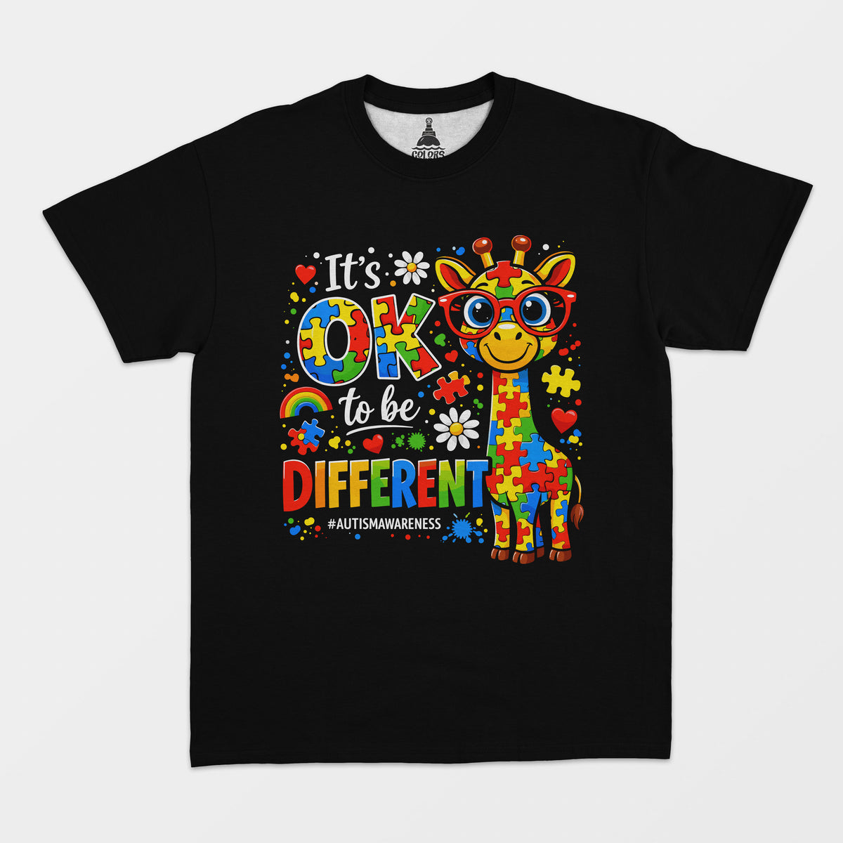 Autism Awareness black tshirt
