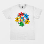 Autism Awareness white tshirt