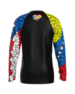 Puerto Rico y Venezuela Un Encuentro de Culturas Jersey Full Print de Sublimación
