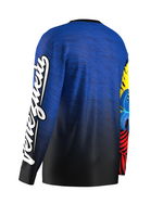 Jersey de Sublimación Azul con Escudo de Venezuela: Estilo que Inspira Pasión