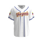 Venezuela Baseball 2026 Jersey clasico mundial Blanca