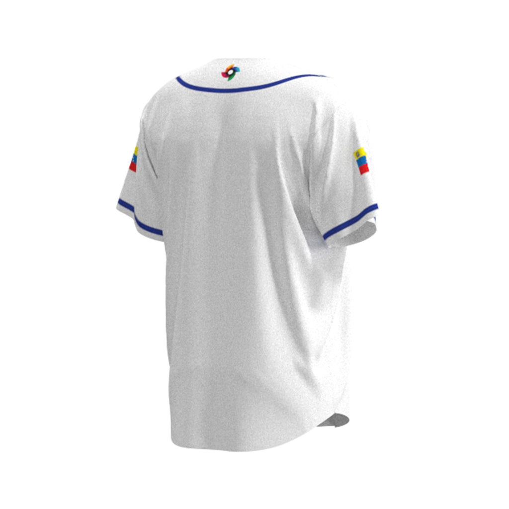 Venezuela Baseball 2026 Jersey clasico mundial Blanca